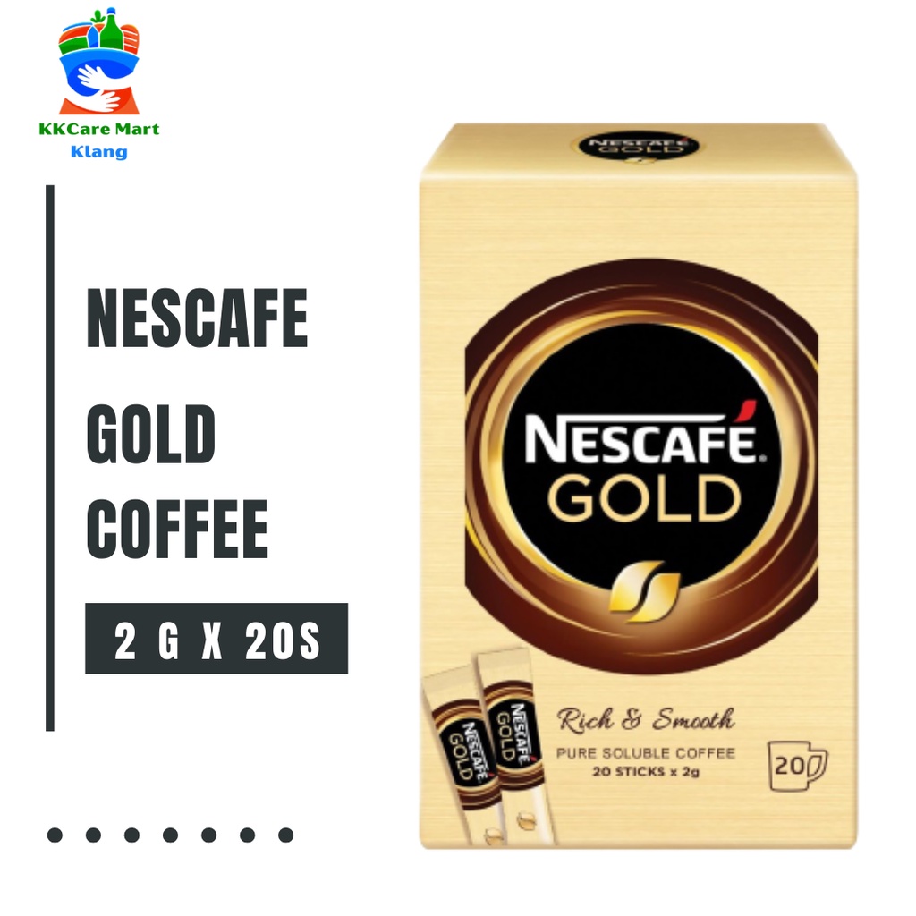 Nescafe - Gold Sticks Coffee - 20s x 2g | Shopee Malaysia