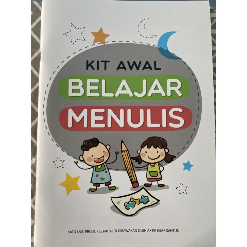 Buku Kit Awal Belajar Menulis Shopee Malaysia