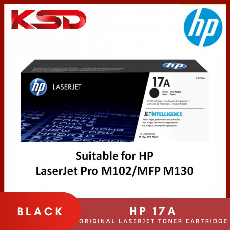HP 17A Black Original LaserJet Toner Cartridge | Shopee Malaysia