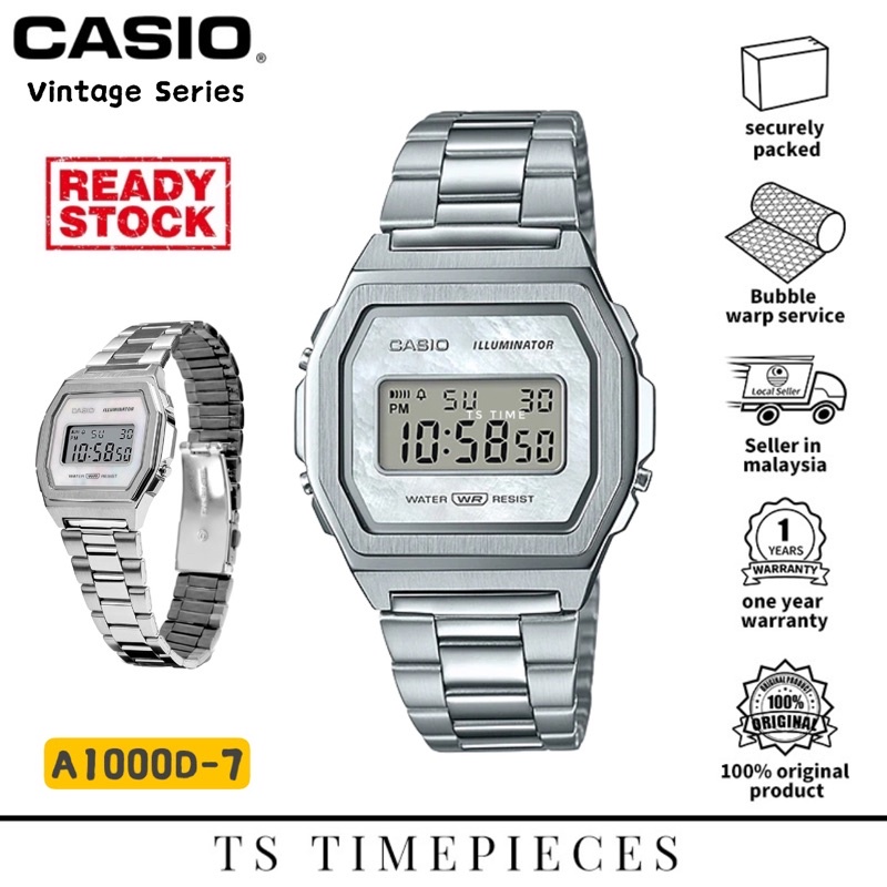 CASIO Vintage Series (A1000D-7 A1000M-1 A1000MCG-9 A1000MG-9 A1000MPG-9 ...