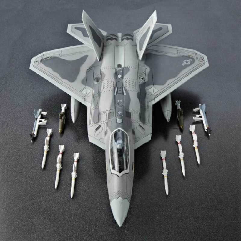 F 22 raptor diecast hot sale model