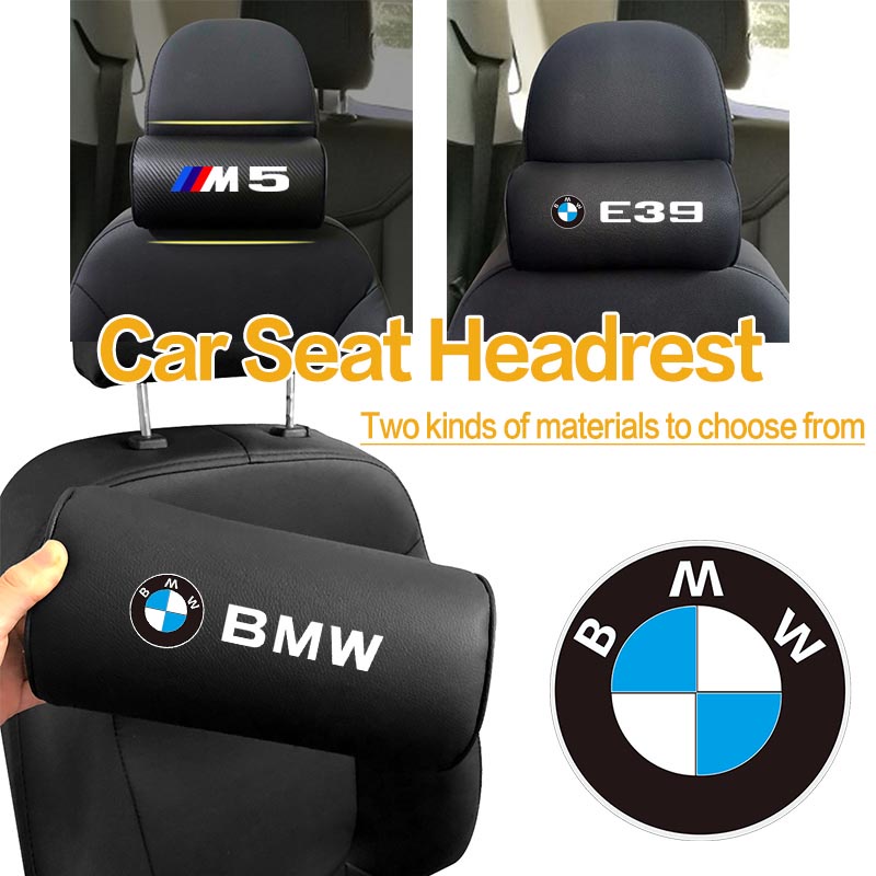 Car Neck Pillow For BMW E36 E46 E60 E90 F10 F30 X1 X5 X6 Carbon Fiber