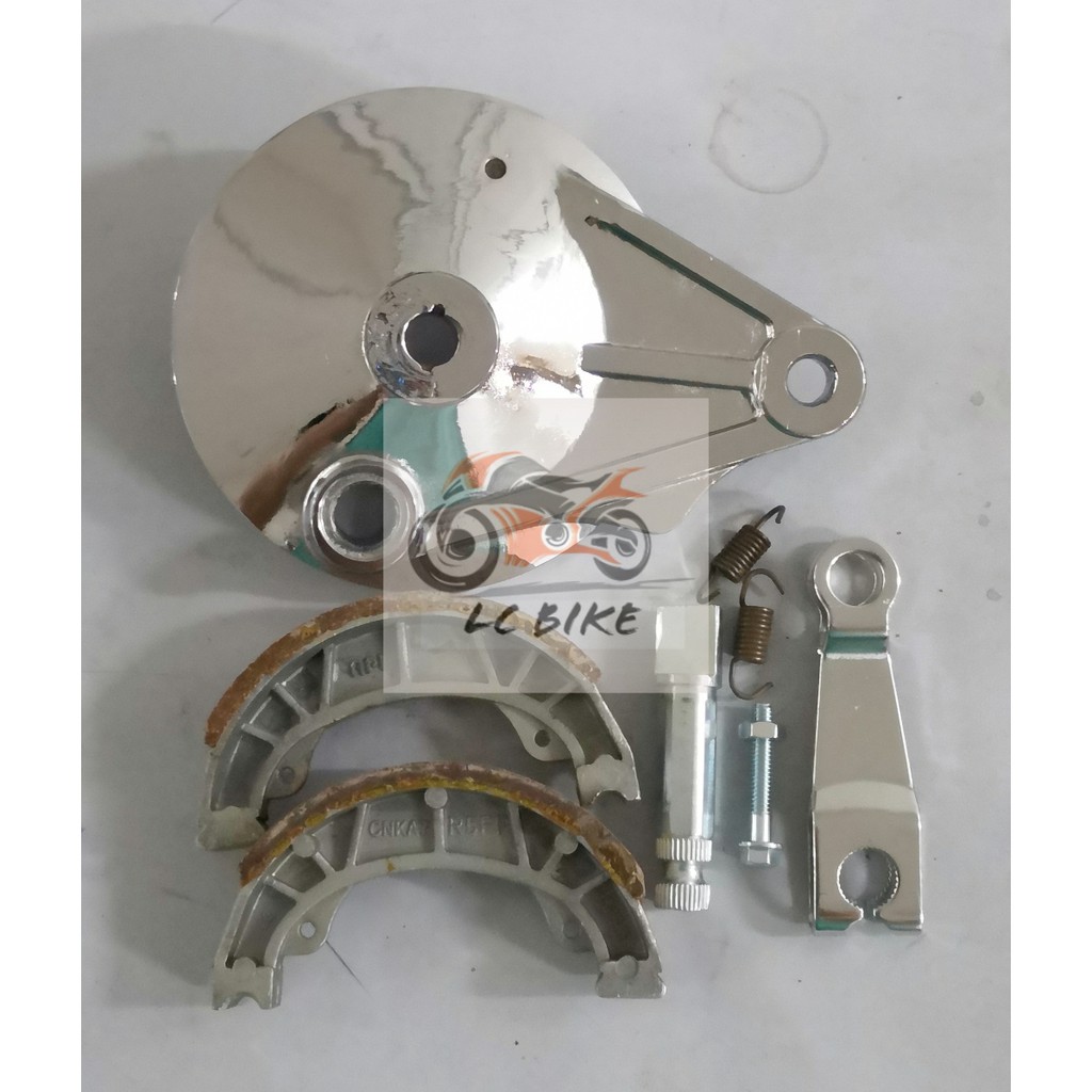 WAVE100R WAVE100 R WAVE125 S HUB BREK HUB BRAKE HUB PANEL SET CHROME ...