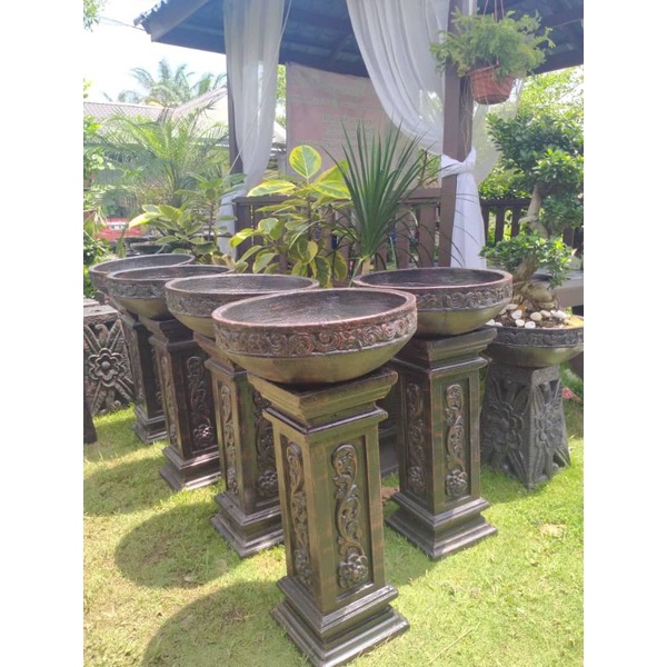 Pasu Bunga Ala Bali.. | Shopee Malaysia