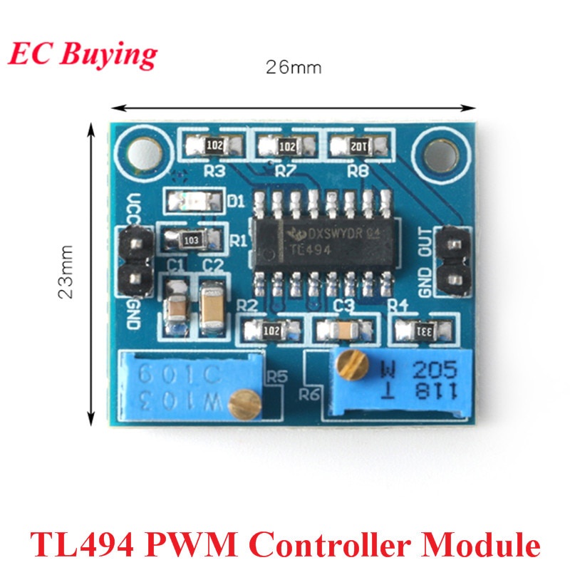 TL494 PWM Controller Module Adjustable 5V 250mA Power Supply Module ...