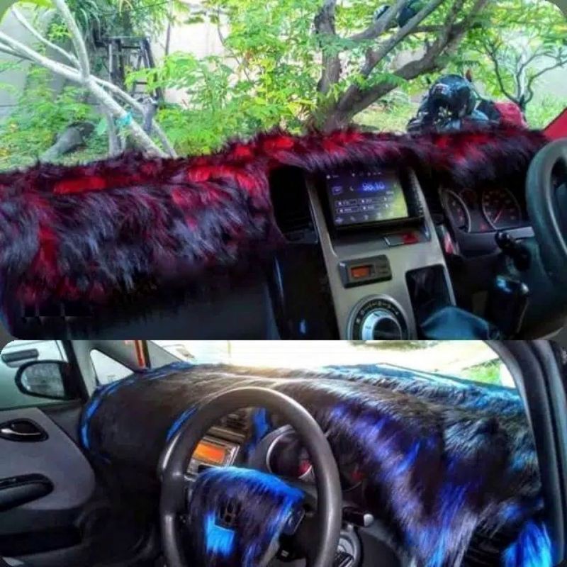 Premium Quality Imported Gradation Car dashboard Fur Mat Shopee Malaysia
