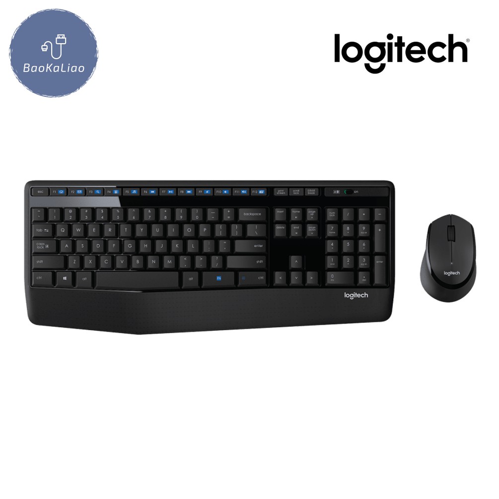 Logitech MK345 Comfort Wireless Keyboard & Mouse Combo | Shopee Malaysia