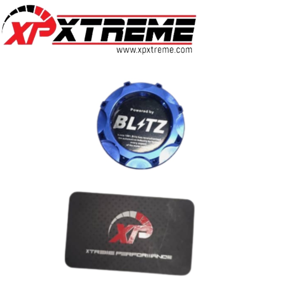 ENGINE OIL CAP BLITZ TOYOTA BLUE | Shopee Malaysia