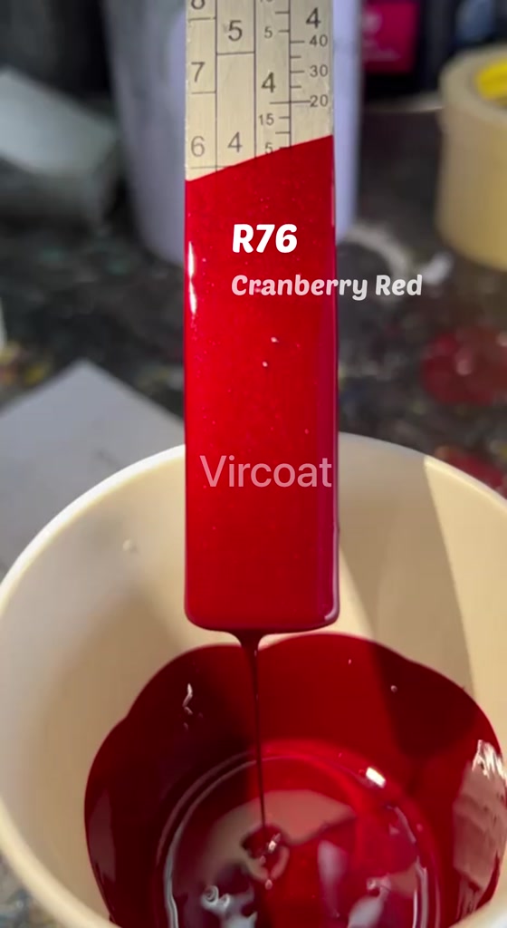 PERODUA MYVI - R76** CRANBERRY RED - 2K Paint / Cat Bancuh Kereta ...