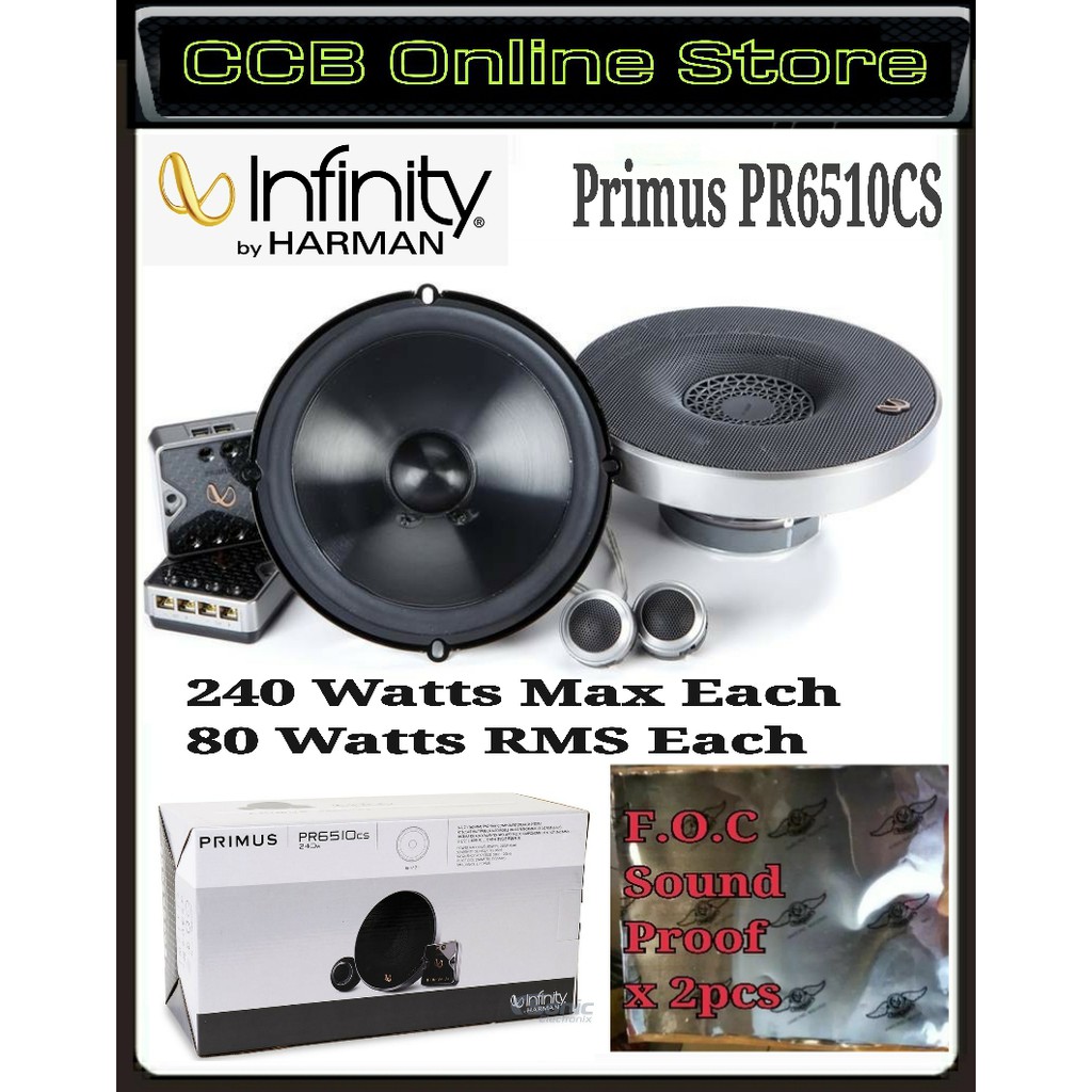 Infinity pr6510cs hot sale