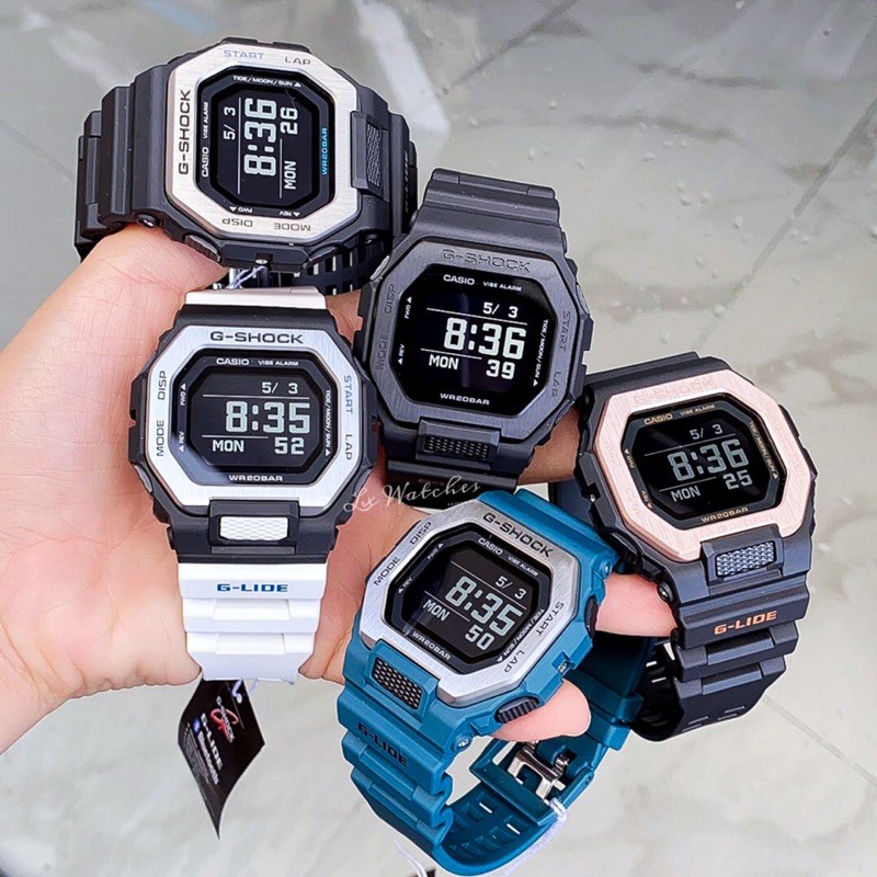 G-shock G-Lide Bluetooth square digital watch GBX-100-1 GBX-100-2