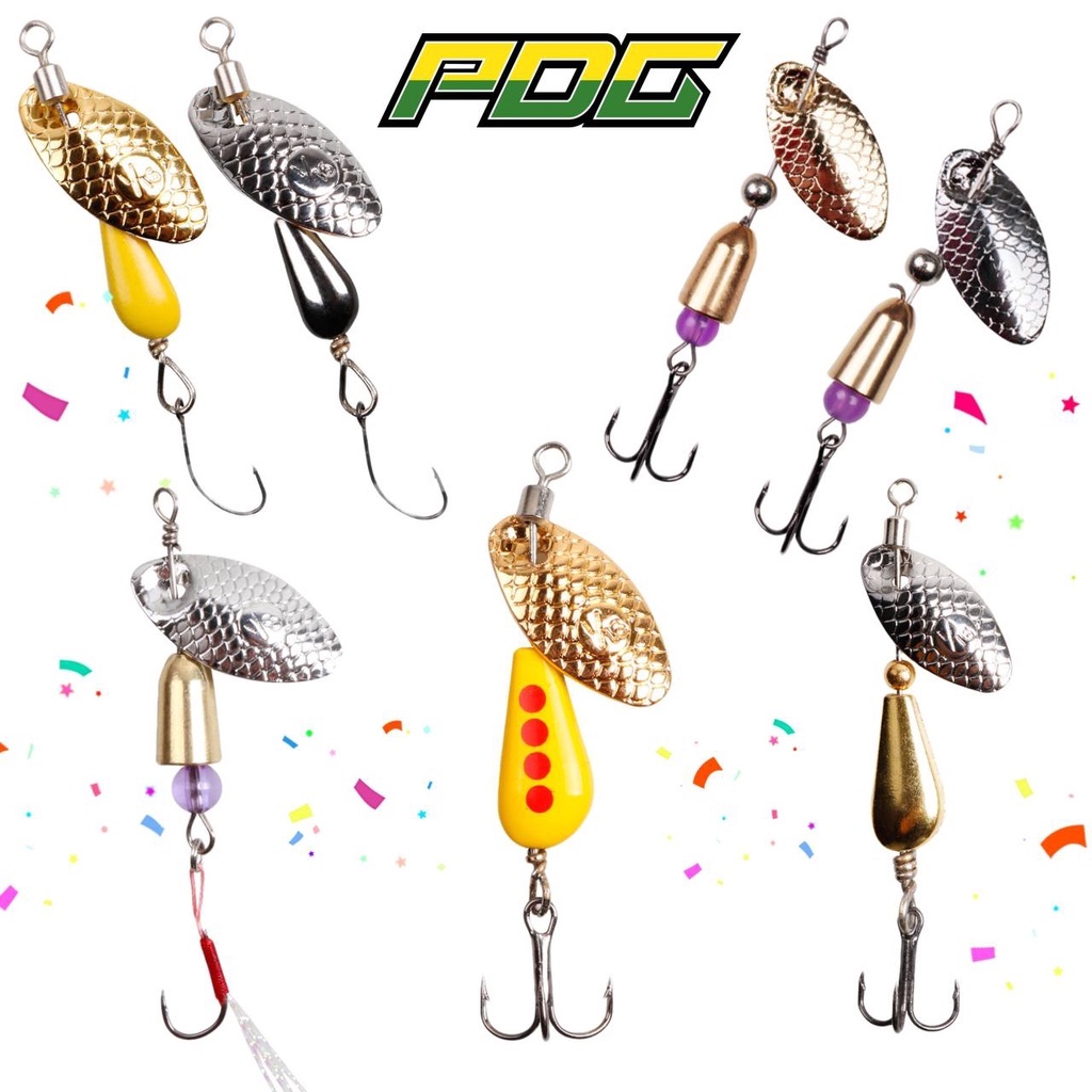 Sebarau Killer Gewang Spoon Lure Tengas Peacock Bass Jighead Jig Head ...