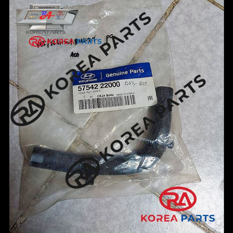 Hose Return A Hose Hyundai Accent Bimantara Cakra Oil Tube Power ...