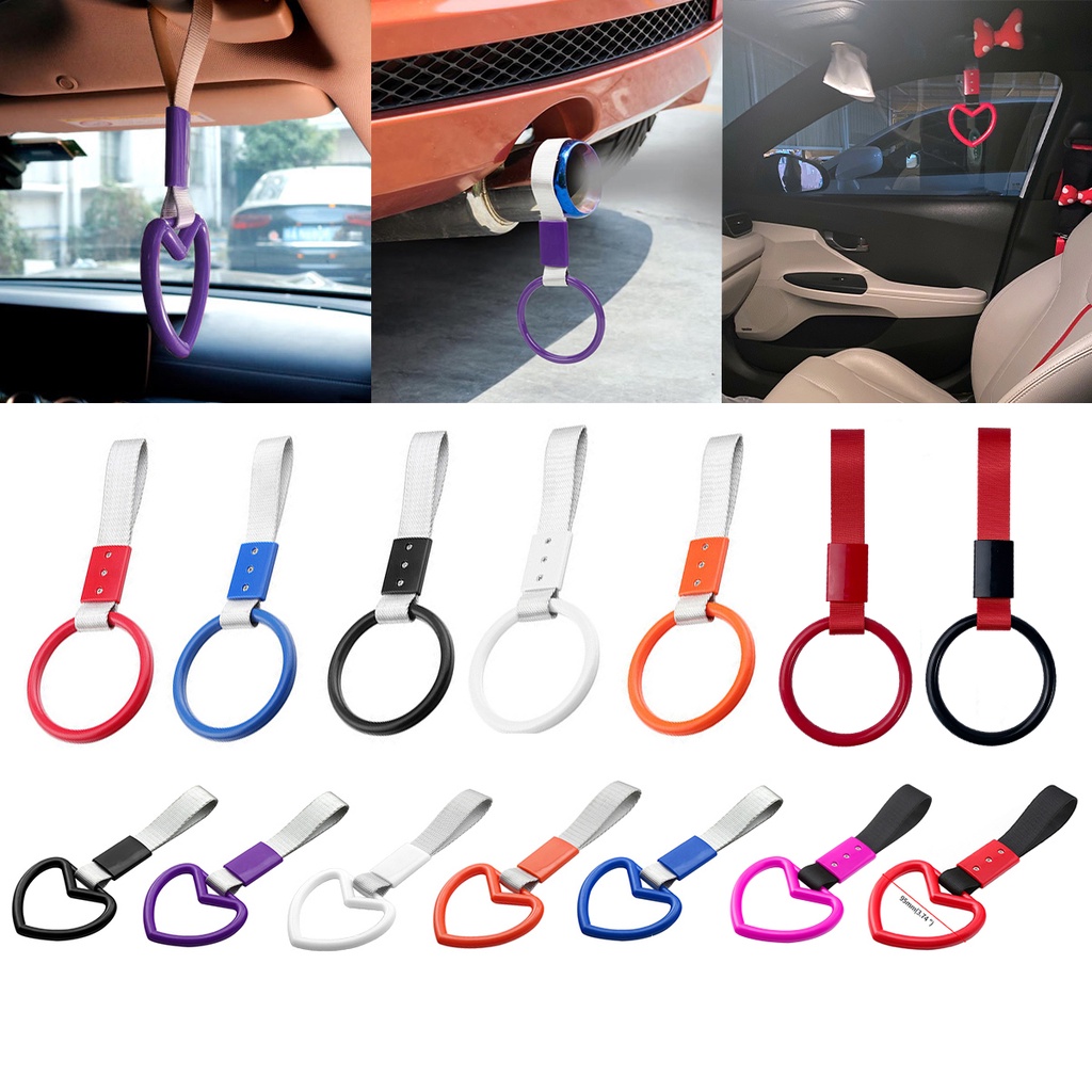 Car Interior Pull Ring Subway Train Bus Handle Strap Charm Drift JDM ...