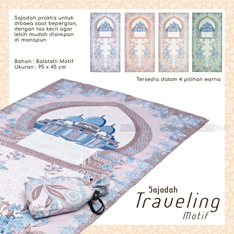 Abu Dhabi Motif Travel Prayer Prayer Mat/Mini Prayer Prayer Mat/Folding ...