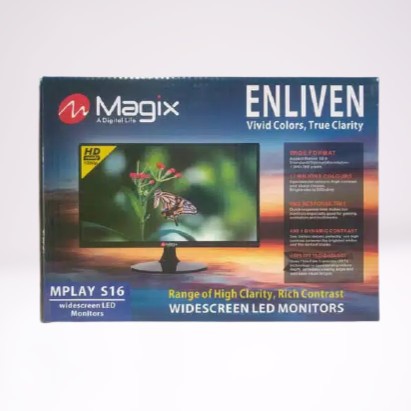 MAGIX 15.6 INCH HDMI LED MONITOR, 16 INCH MAGIX LED MONITOR WARRANTY ...