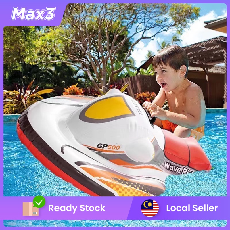 INTEX Outdoor Summer Entertainment Equipment For Kids Water Motorboat ...