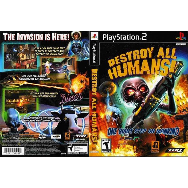 DISC ONLY-- Destroy All Humans! {Greatest Hits