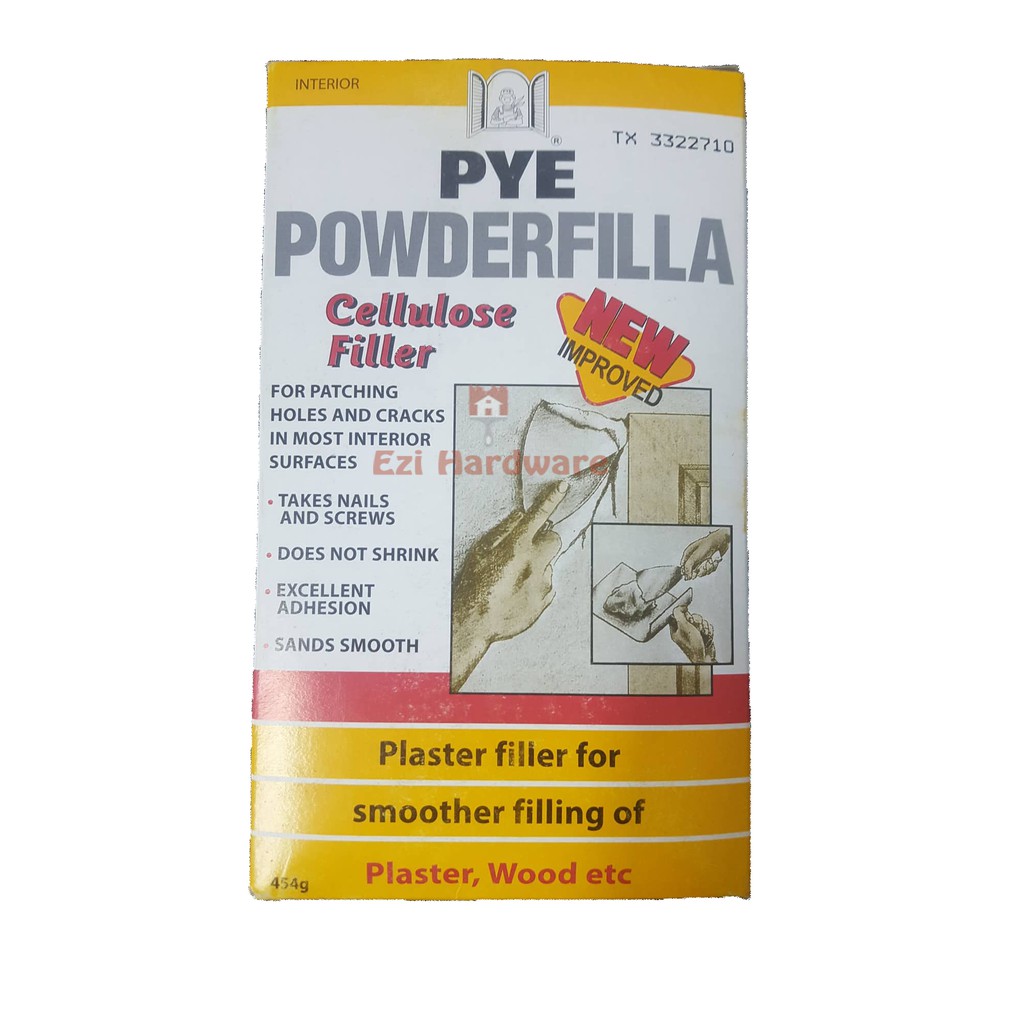 All Purpose Putty Filler PYE Powder Filla 454g Shopee Malaysia
