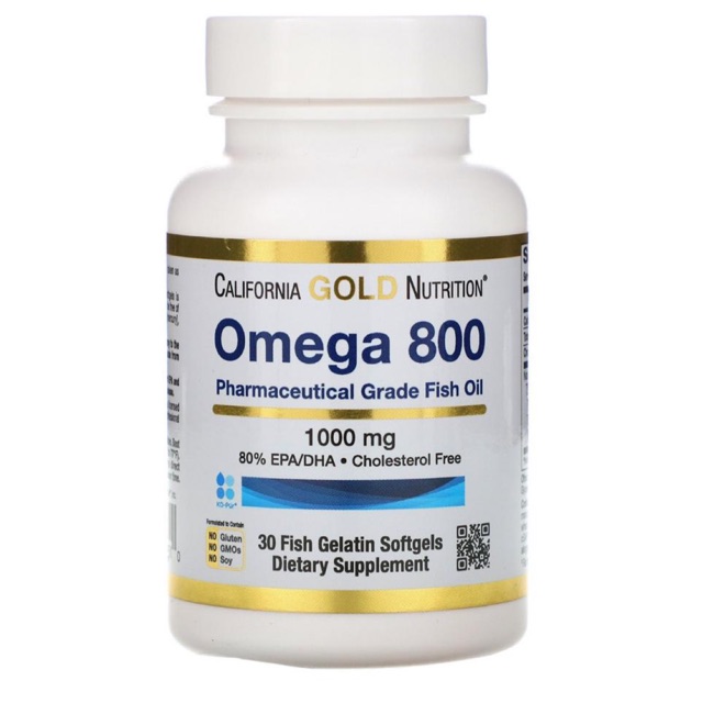 Omega 800 🌟 Pharmaceutical Grade Fish Oil 🌟 1000mg 🌟 Shopee Malaysia