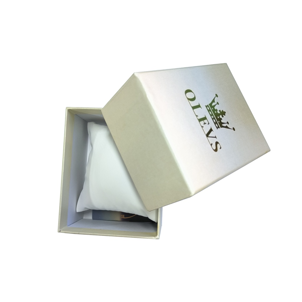 OLEVS Premium White Watch Box Jam Tangan Kotak Original Watch Box Men's ...