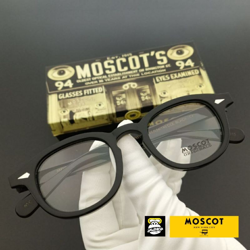 MOSCOT LEMTOSH BLACK 🔥🔥PREMIUM QUALITY 🔥🔥 READY-STOCK SPECTACLES ...