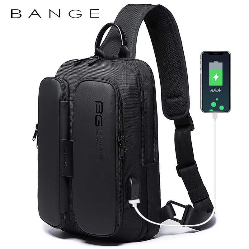 Bange Authentic Crossbody Bag chestbag Anti Theft Travel Bags sling bag ...