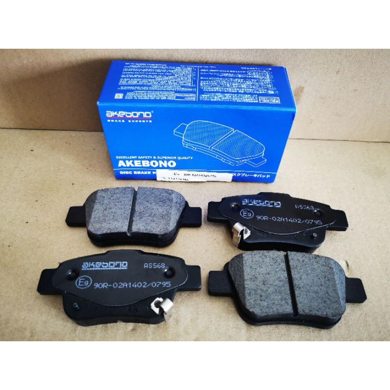 Akebono Brake Pad Rear Toyota Estima (ACR50) Alphard Vellfire (ANH20