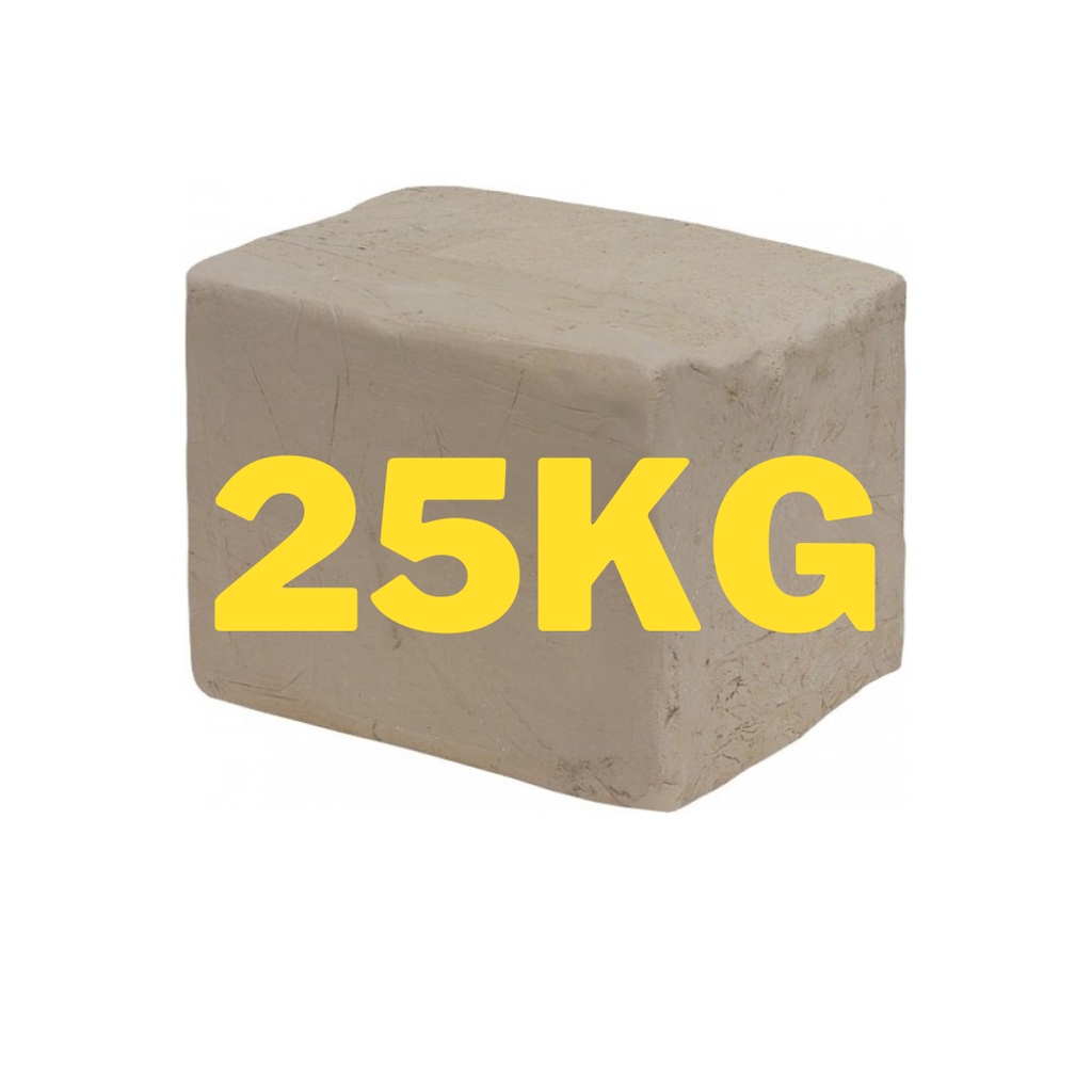 Tanah Liat [25KG] / Pottery Clay / 粘土 nontoxic, suitable for Ceramic