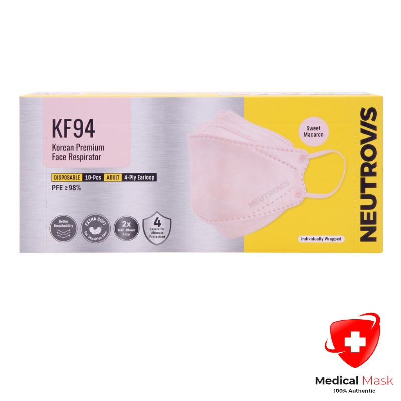 Neutrovis KF94 Sweet Macaron Medical Face Mask / Neutrovis kf94 Sweet