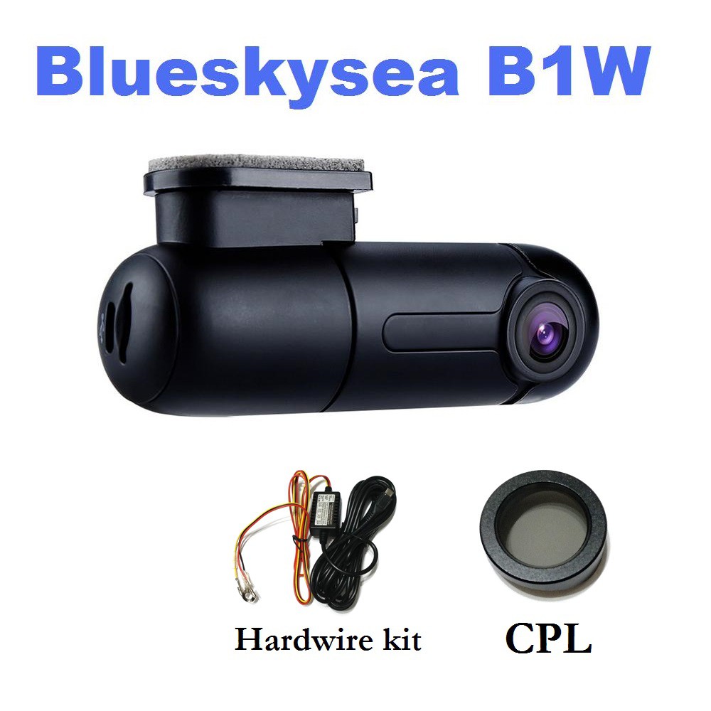 Blueskysea B1W HD 1080P Mini WiFi Car Dash Camera DVR Vehicle Capacitor ...