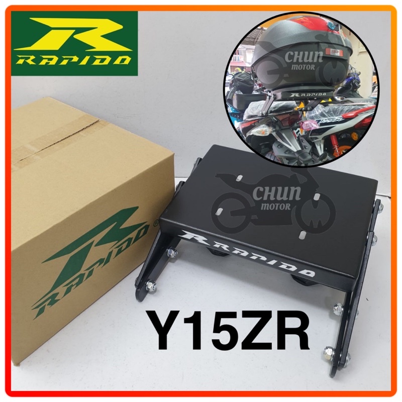 Yamaha Y15ZR YSUKU Rapido Adjustable Rack Motorcycle Rear Rack | Shopee ...