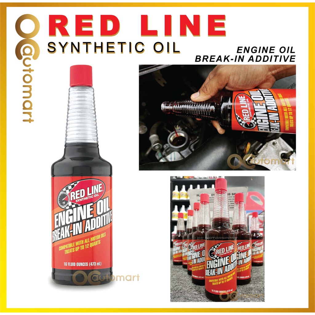 RED LINE Engine Oil BreakIn Additive (473ml/16oz) Shopee Malaysia