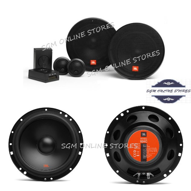 ***100 Original*** JBL Stage2 604C 61/2" (160mm) Two Way Component