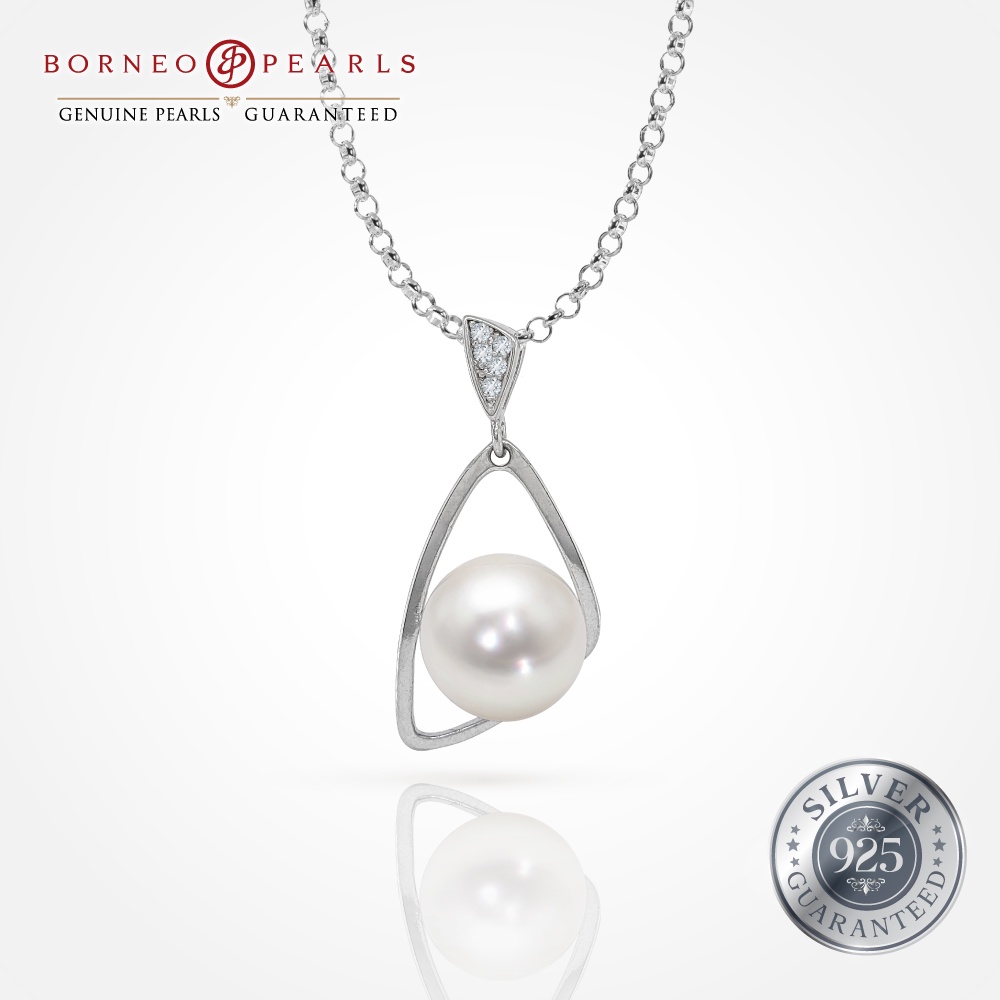 Timeless 8-9mm Pearl Necklace - Borneo Pearls