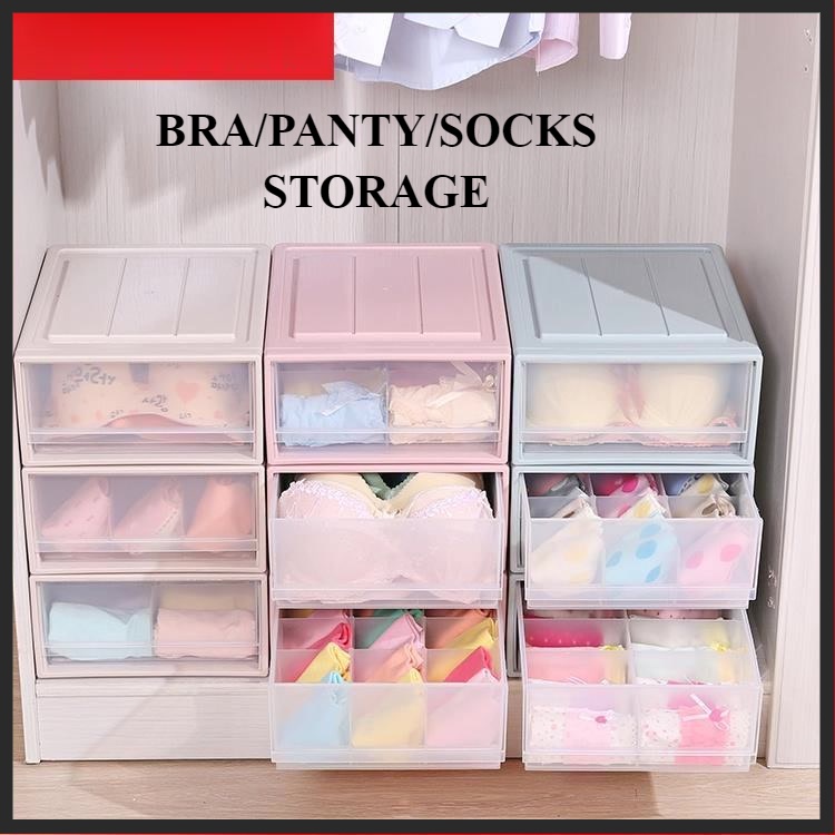 RAK UNDERWEAR ORGANIZER UNDERWEAR STORAGE BOX PANTY RACK BRA STORAGE
