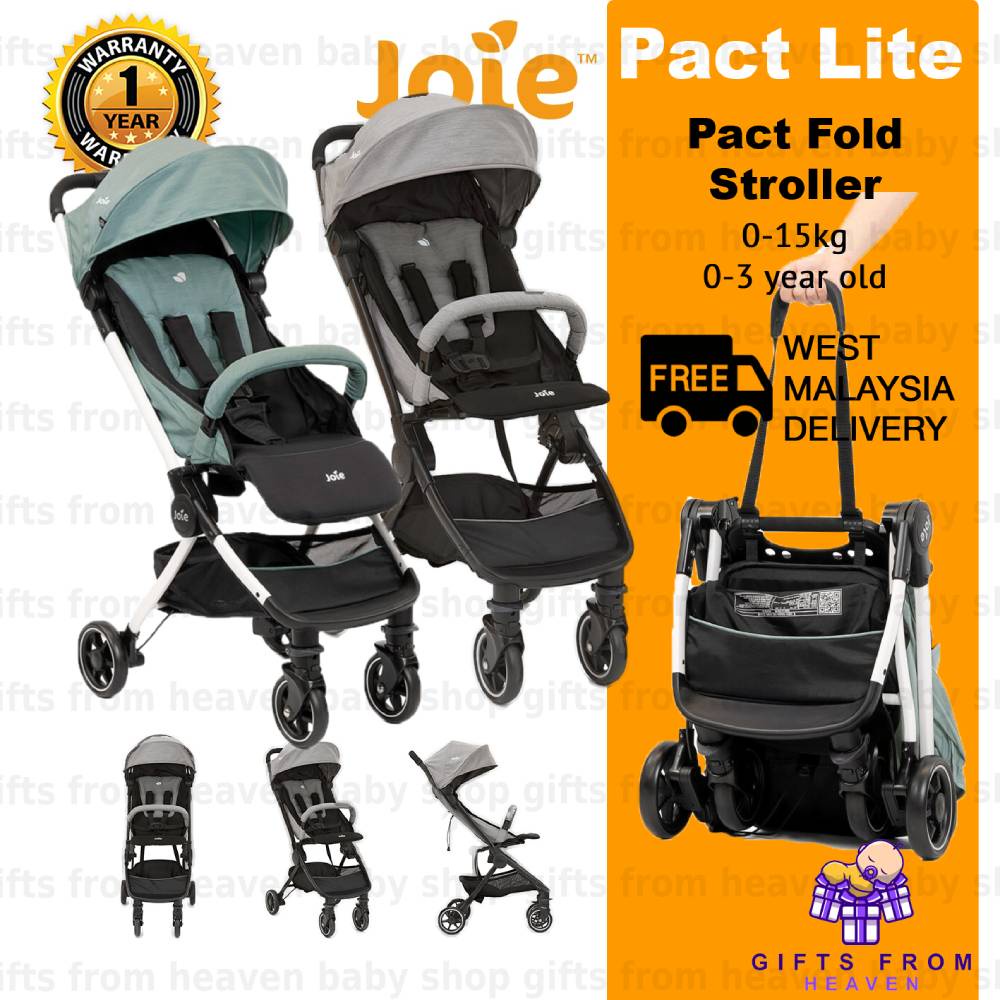 Joie pact lite stroller cheap grey flannel