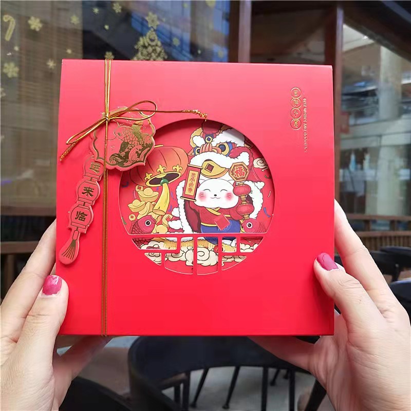 Chinese New Year Hampers Box CNY Box Packaging Bag Sincia Cookie ...