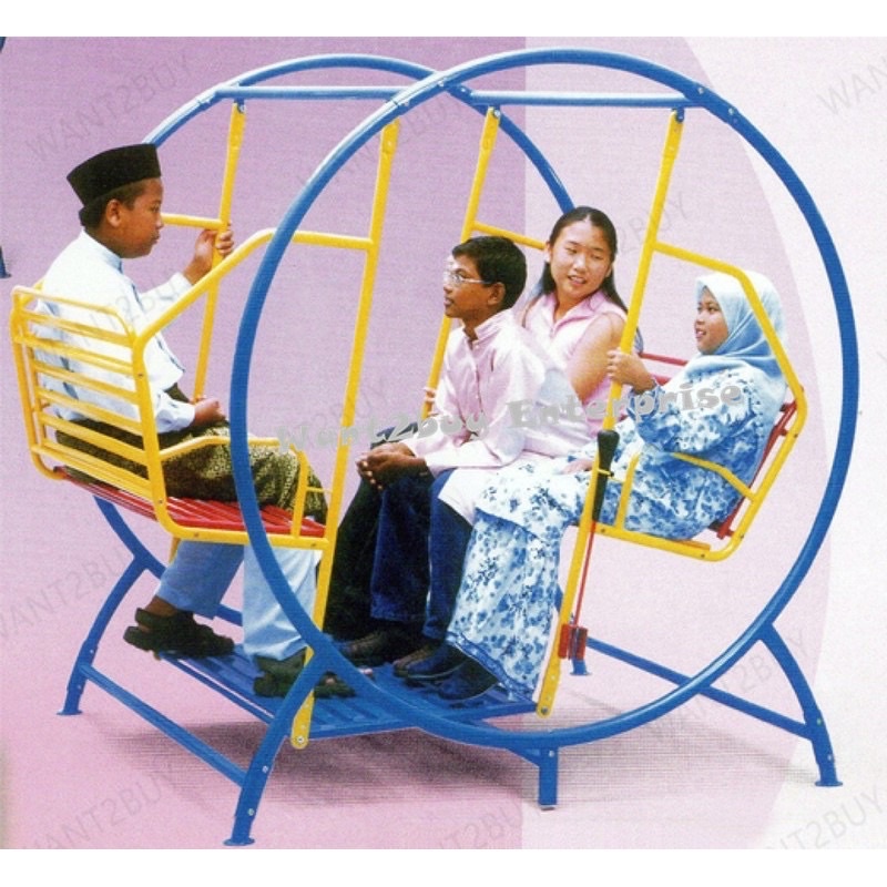 3V JM650 Jumbo Deluxe Kids Adult Outdoor Metal Solid Garden