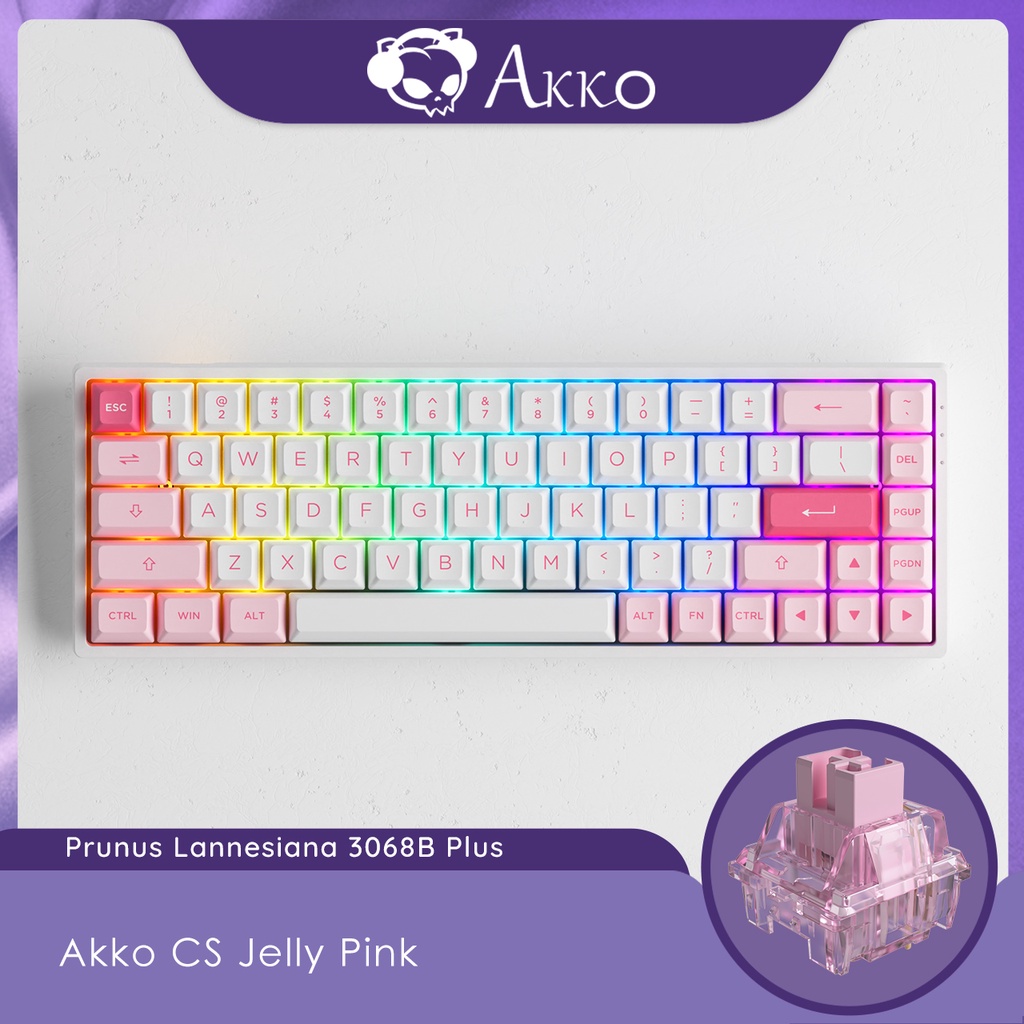 Akko Prunus Lannesiana 3068B Plus 2024 mechanical keyboard