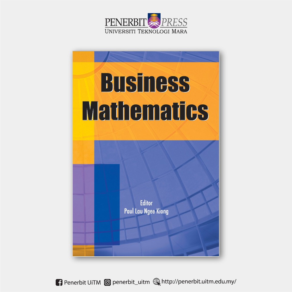 BUSINESS MATHEMATICS - Penerbit UITM | Shopee Malaysia