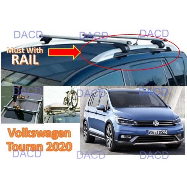 Volkswagen Touran 2020 New Aluminium universal roof carrier Cross Bar Roof Rack Bar Roof Carrier