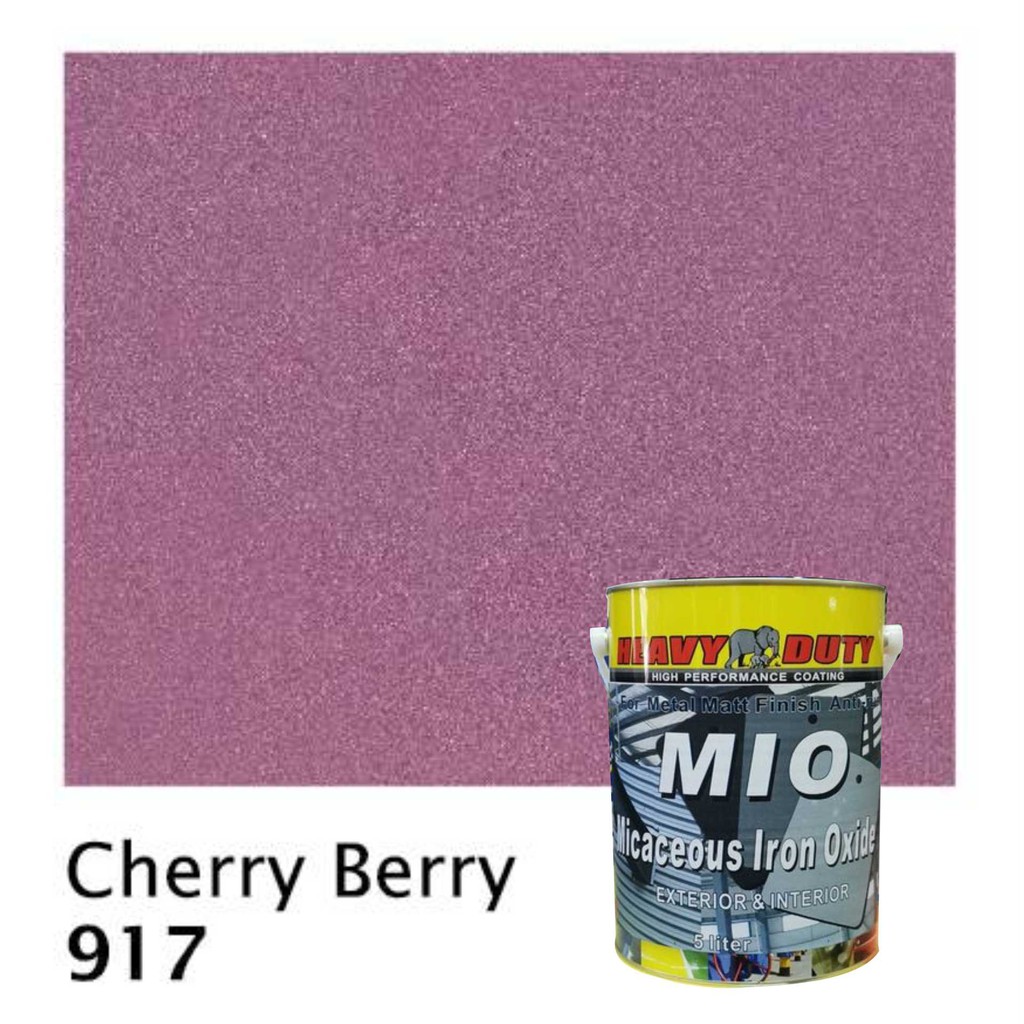 【100%Ori🔥】CHERRY BERRY 917（1L ） Heavy Duty MIO Micaceous Iron Oxide ...