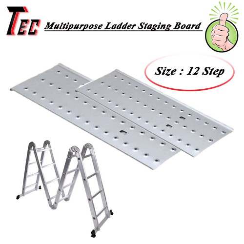[ECTAKE] 12 Step Staging Board For Aluminium Multipurpose Ladder ...