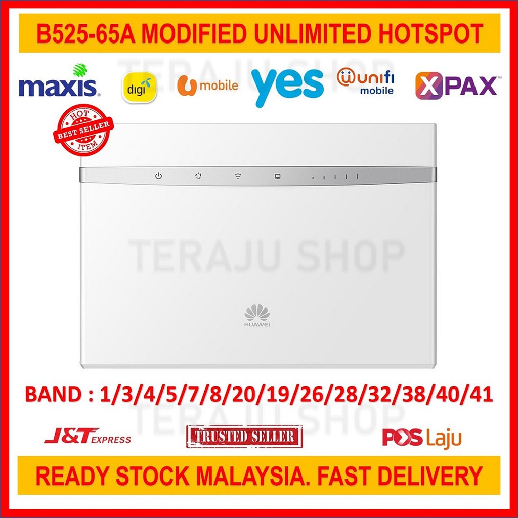 Huawei B525 B525s-65a B525-23a Modified Unlocked 4G 4G+ Modem Router ...