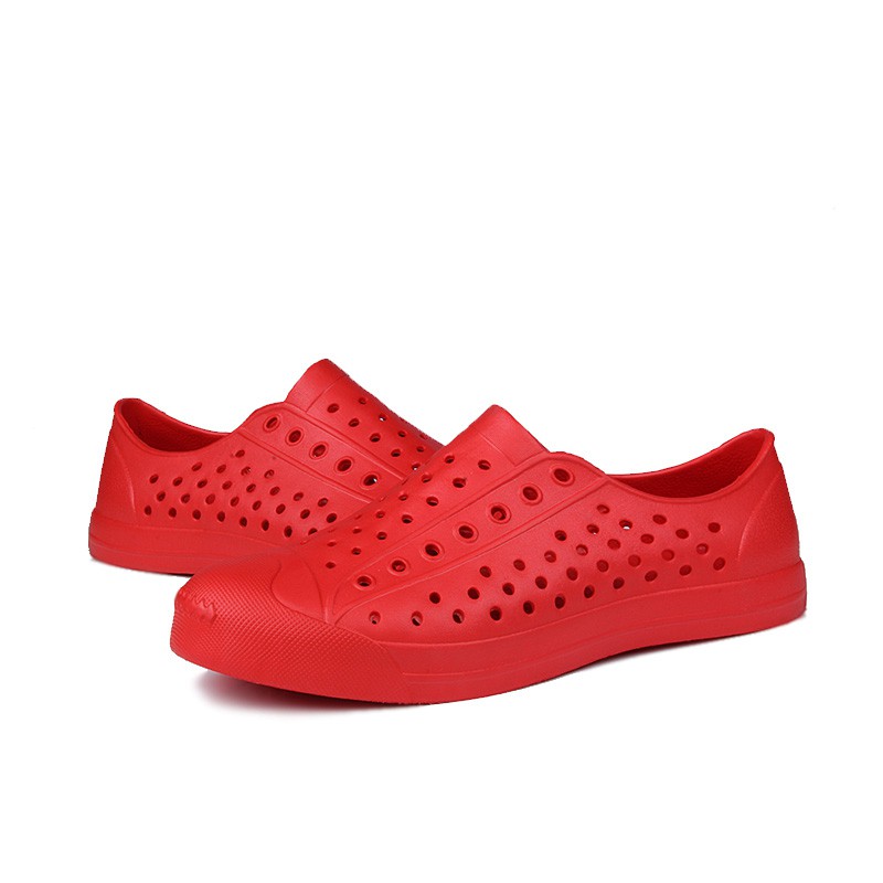 Crocs Men's Sandals Sport Clogs Unisex Anti-Slip Shoes | Shopee Malaysia