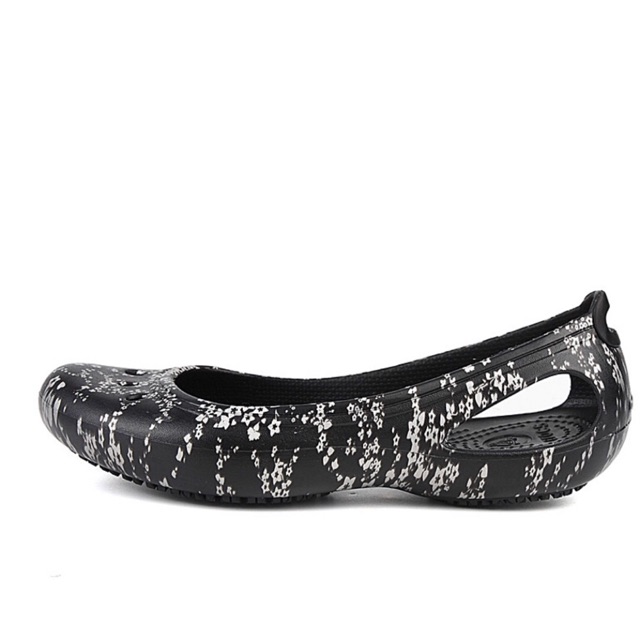 Crocs kadee graphic work flat authentic Shopee Malaysia