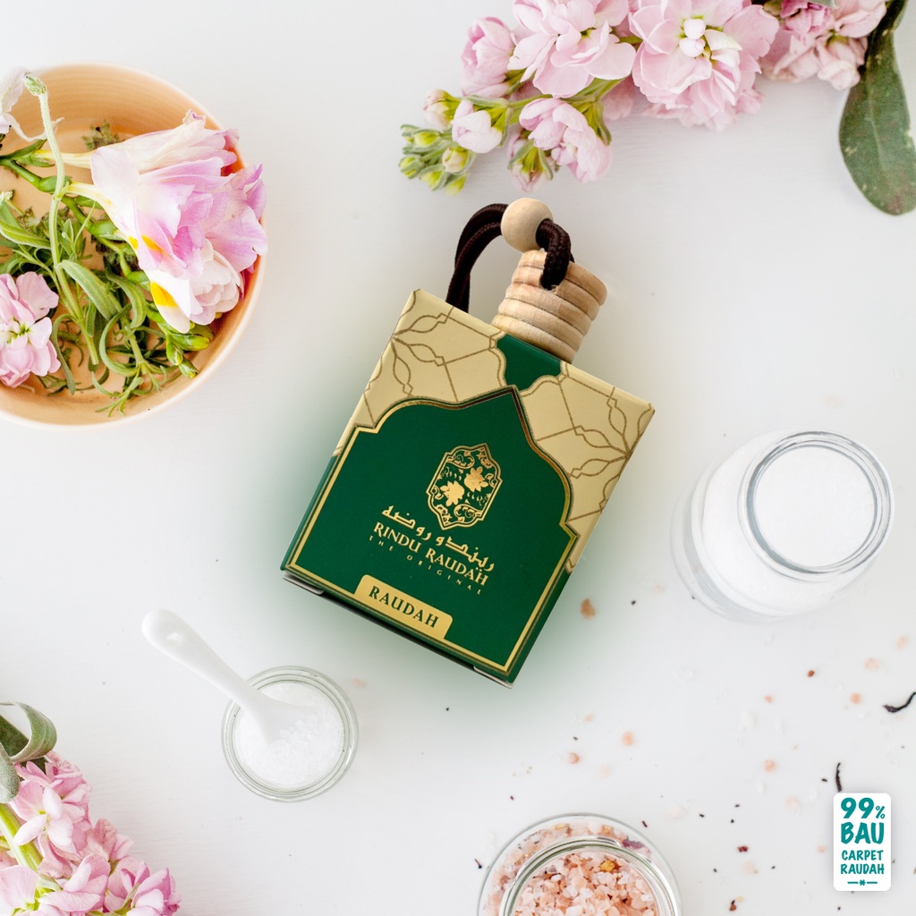 Pewangi Rindu Raudah 10ml Original by Caprice 99% bau karpet Raudah ...