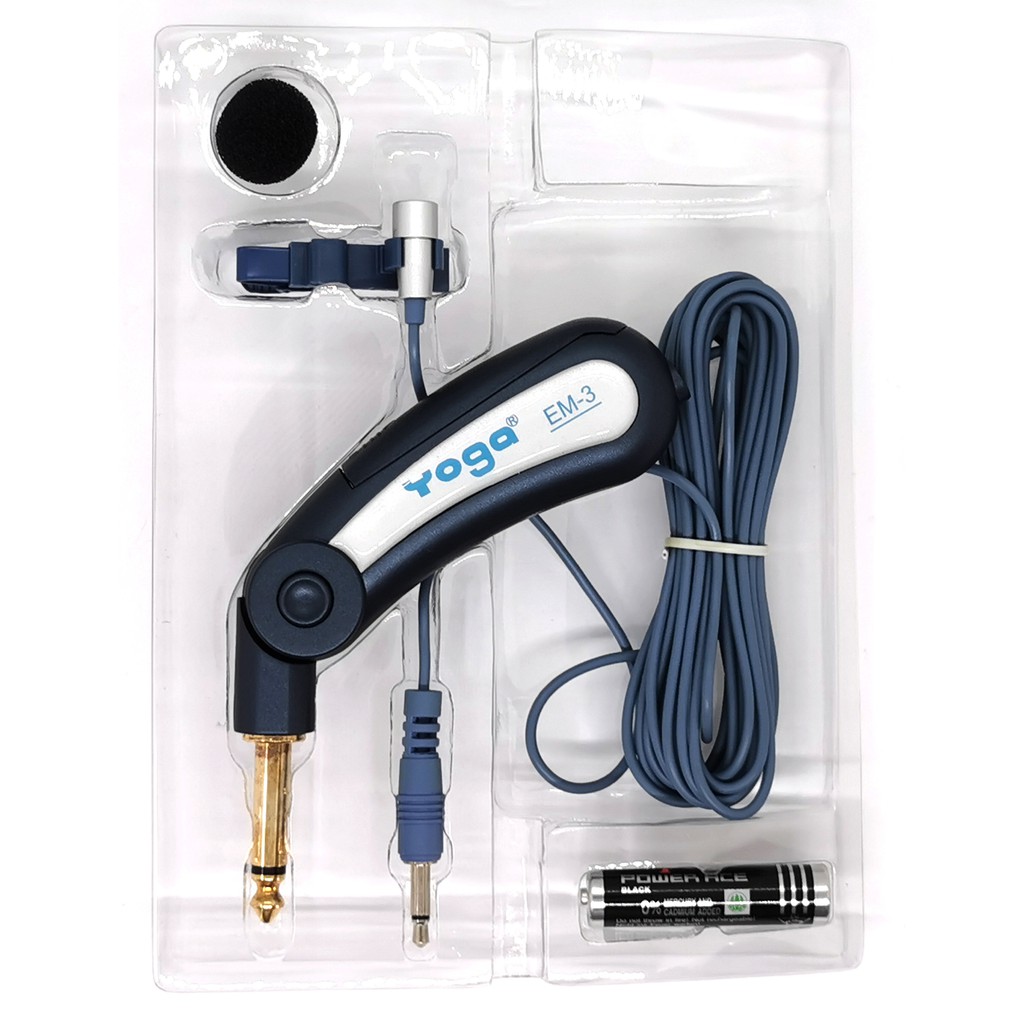Yoga Mini Tie Clip Electret Condenser Microphone (EM3) Shopee Malaysia
