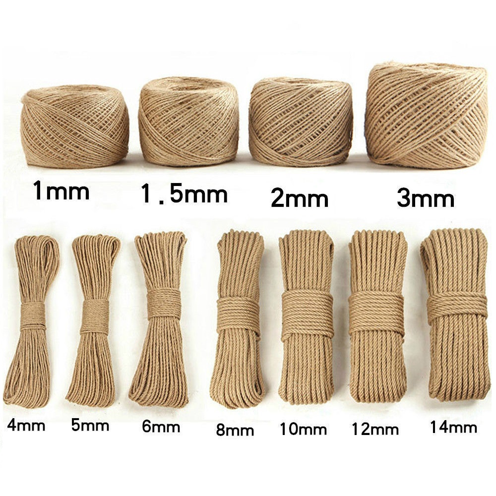 Sisal Rope Cat Tree 212mm Cat Tali Guni Hemp Rope Rami Craft Hanging